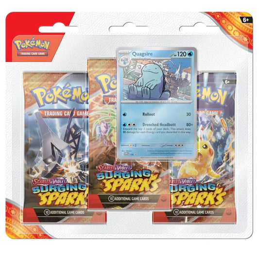 Pokémon Surging Sparks 3-Pack Blister