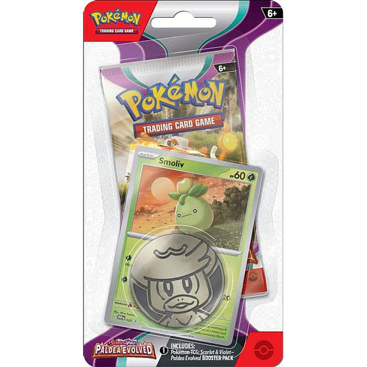 Pokémon Paldea Evolved 1-Pack Checklane Pack