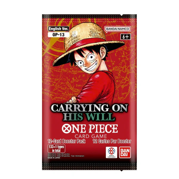 One Piece Card Game: Carrying on His Will Booster Pack (OP-13)