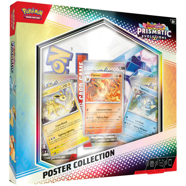 Pokémon Prismatic Evolutions Poster Collection