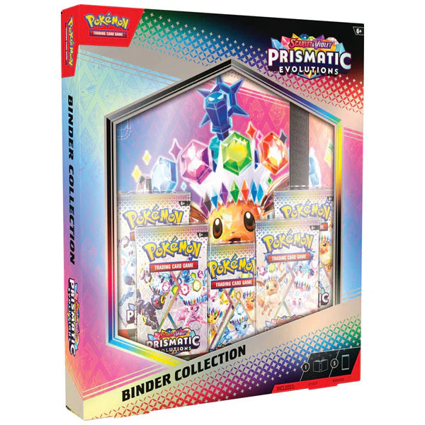 Pokémon Prismatic Evolutions Binder Collection