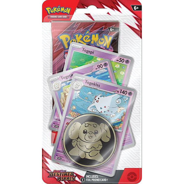 Pokémon Destined Rivals 1-Pack Premium Checklane Pack