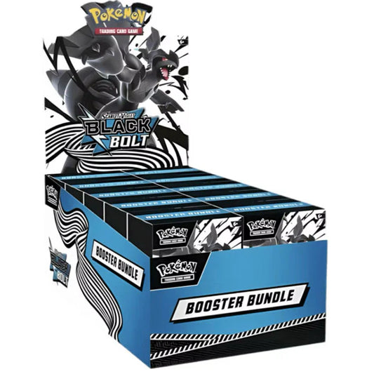 Pokémon Black Bolt Booster Bundle Display