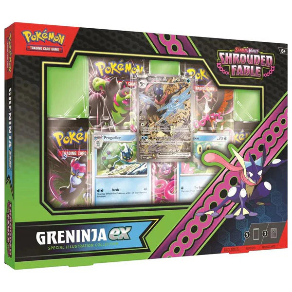 Pokémon Greninja/Kindra EX Special Illustration Collection Box