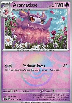 Aromatisse Enkeltkort (Pokeball) - PRE039/131