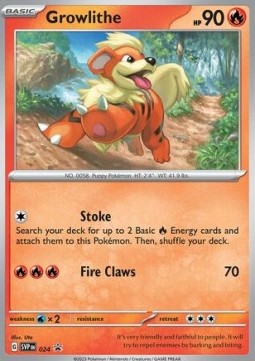 Growlithe Enkeltkort - SVP024