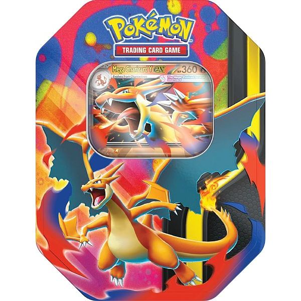 Pokémon TCG Mega Charizard Collector's Tin Box